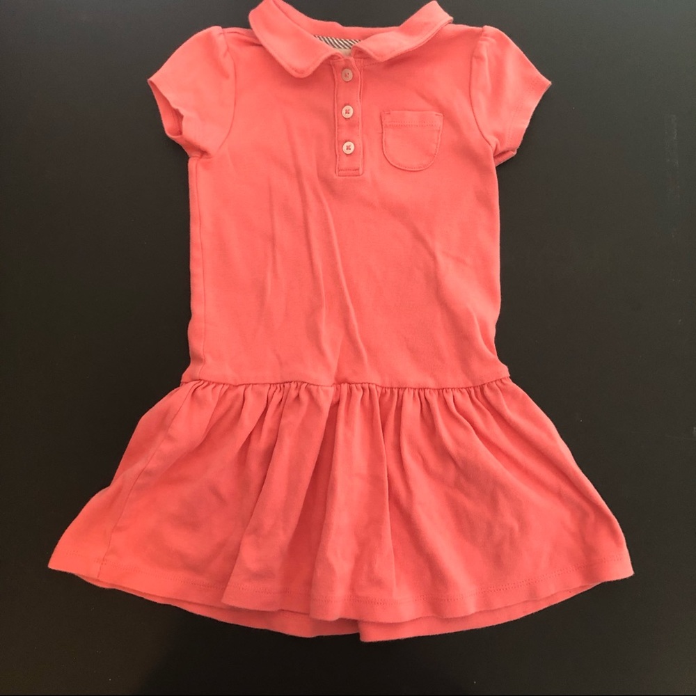 Gymboree Pink Polo Uniform Dress Size 4 *See Description*